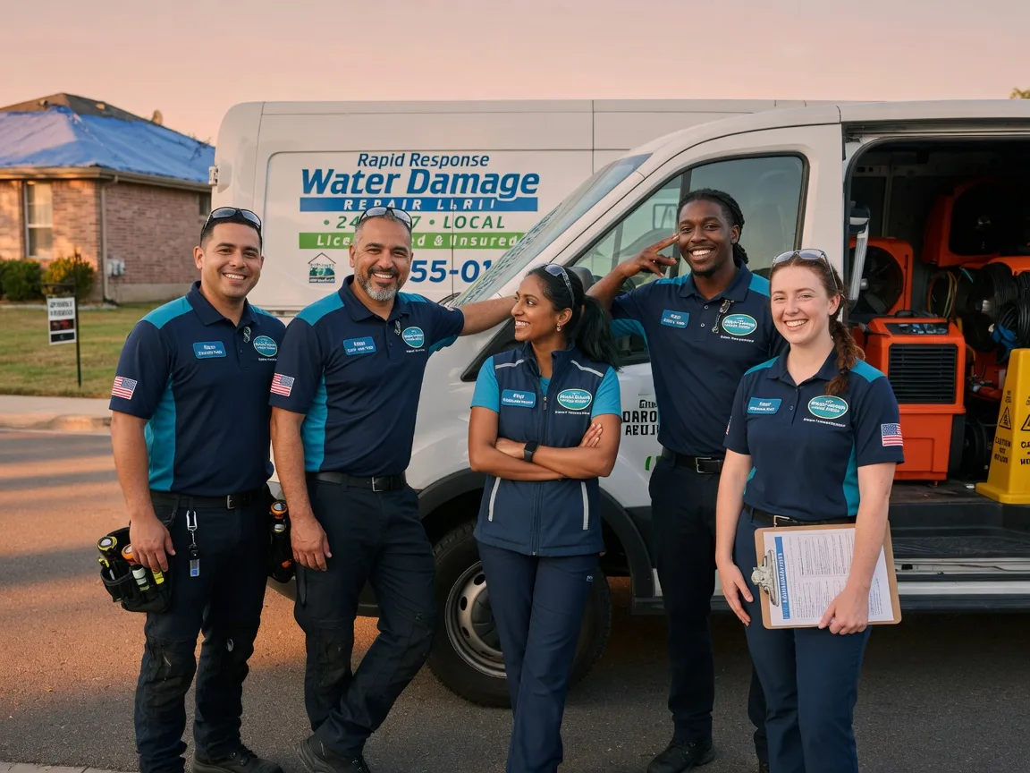 Water Damage Restoration company in Harwood, TX