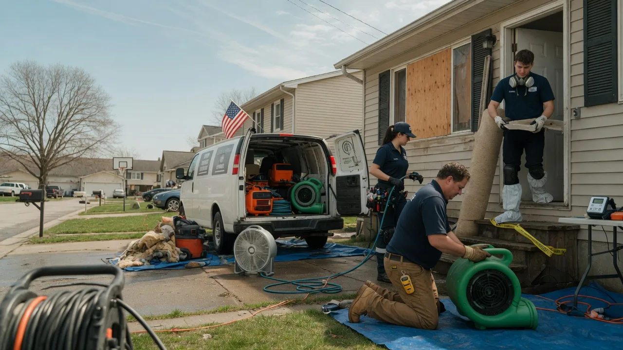 Water Damage Restoration in Harwood, TX near me